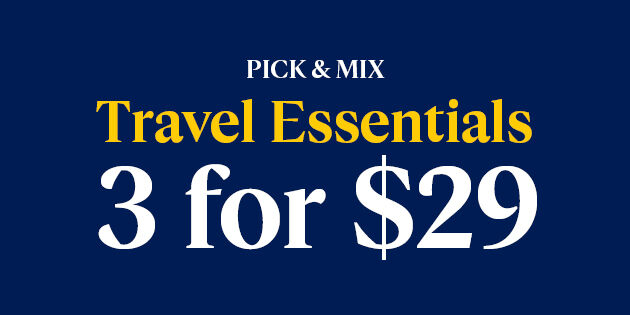 3 For $29 Travel Essentials